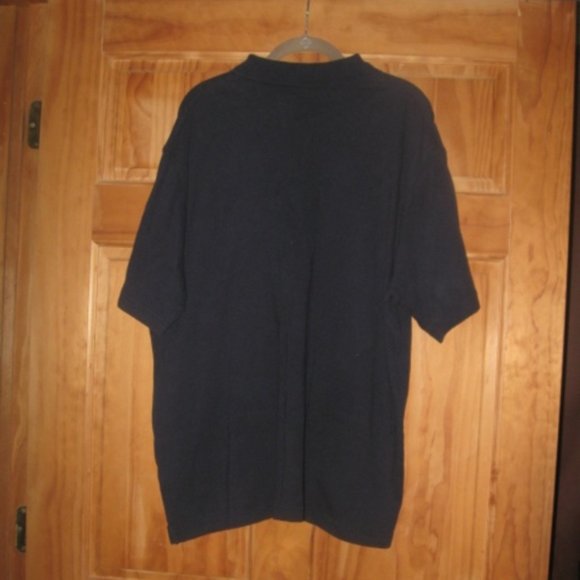 Croft & Barrow Blue Short Sleeve Polo - Picture 2 of 2